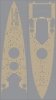 Pontos 35008WD1 HMS King George V Wooden Deck set (1:350)